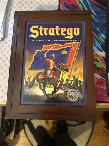 Stratego (Vintage Game Collection) Game (Wooden Box) - 2009 - MB Games