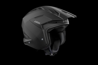 Airoh TRR2 Matt Black Trial Helm Jethelm Beta Rev Montesa GasGas 