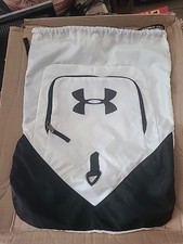 Under Armour Unisex Undeniable Sackpack Backpack White/Black