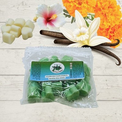 Handgefertigte Blumen Explosionswachs Melts - stark duftende Mini Herzen.