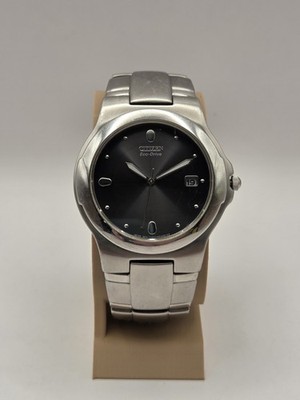 1998 Citizen Eco-Drive E111-k51200 - 36mm Stainless Steel Quartz Watch