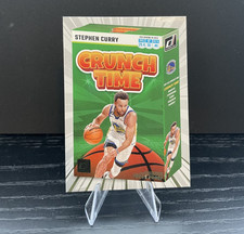 2023-24 Panini Donruss Stephen Curry Crunch Time Press Proof #6