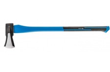H&Ouml;GERT TECHNIK HT3B076 Axt aus geh&auml;rtetem Stahl, 2 kg, mit Fiberglasstiel, Neu