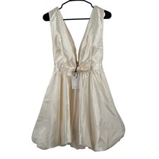 MABLE Dress SZ Large Duri Bow Tie Bubble Hem Mini NWT Homecoming Cocktail Formal