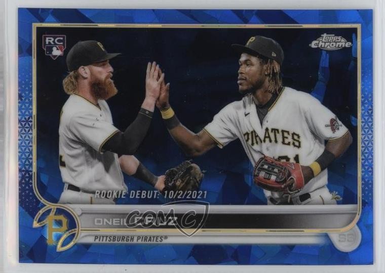 2022 Topps Chrome Update Sapphire Edition Debut Oneil Cruz #US267 Rookie RC h7d