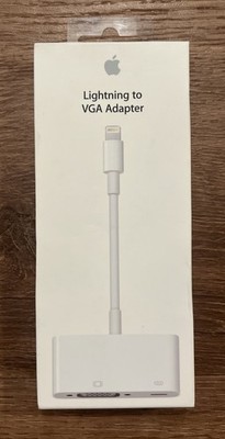 Genuine Apple Lightning to VGA Adapter OEM MD825ZM/A iPhone iPad