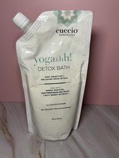 Cuccio Somatology Yogahhh Detox Bath Salts Greek Mastiha Goji Berry 16 oz