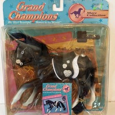 Grand Champion Hanoverian Mare Horse Black 1998 Vintage In Box