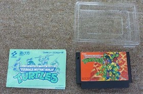 KONAMI T.M.N.T. (Teenage Mutant Ninja Turtles) Famicom Software