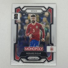 2026 Panini Monopoly Prizm FIFA World Cup | Gerard Pique Spain | Base