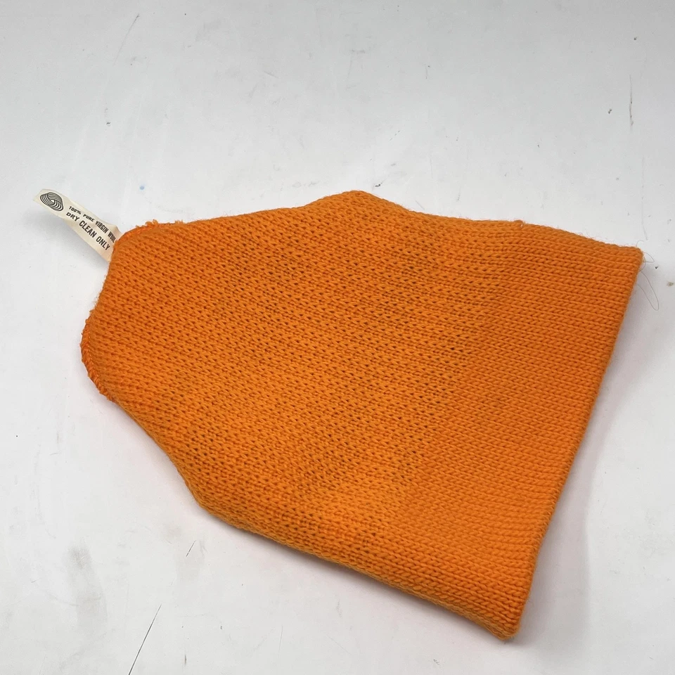 DE COLECCIÓN Gorra Ajustada Para Hombres Lana Triángulo Rayas Patrón Años 70 Snowboard Esquí Foto 3 de 4