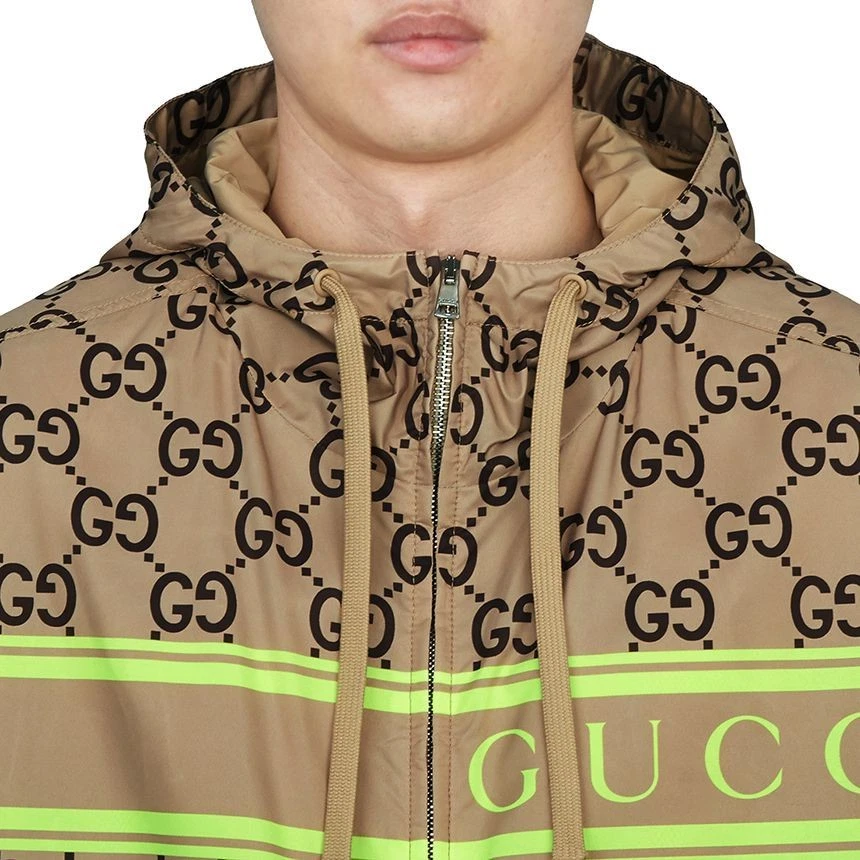 Giacca a vento uomo Gucci con cappuccio 118964926