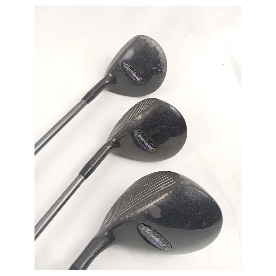 Cleveland VAS Titanium Driver 3 Wood and 5 Fairway Woods Men's Golf Clubs Firm - Image 3 of 4