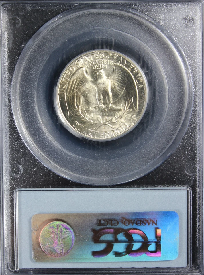 1936-S MS65 Washington Quarter, PCGS 10919183 - Image 4 of 4
