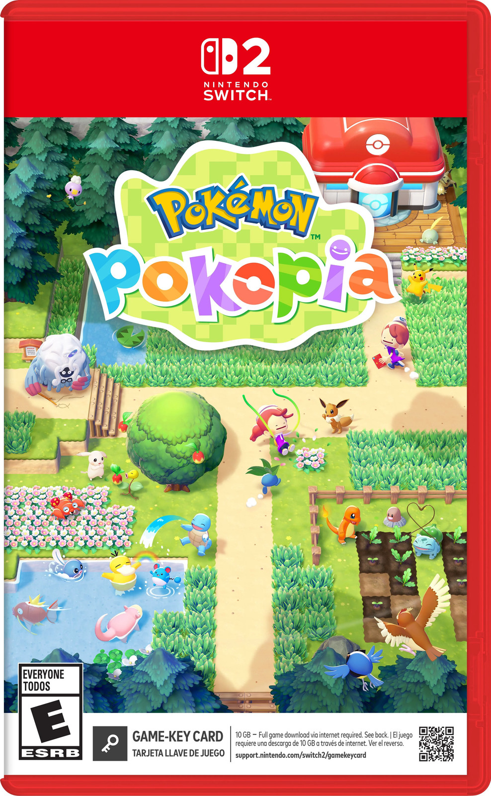 Nintendo Pokemon Pokopia Physical Video Game, Simulation with Dynamic World and