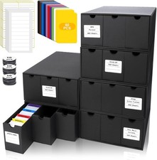 Trading Card Storage Box, Includes 18-600 CT Boxes  60 Card Dividers, Trading C