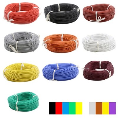 Ultra Flexibel Silikonkabel 2~30AWG 0.08mm Litze Kabel Draht Verzinntes Kupfer