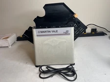 Martin Yale 400 Paper Jogger Tabletop – Single Bin Desktop Jogger 115V
