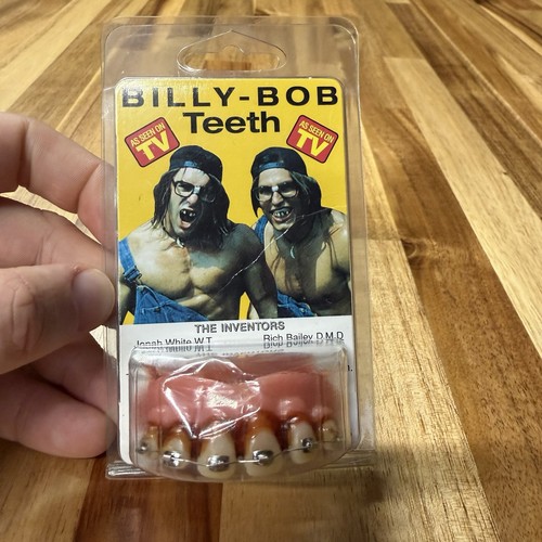 Rare Vintage Original Billy Bob Hillbilly Teeth with Braces Never Opened
