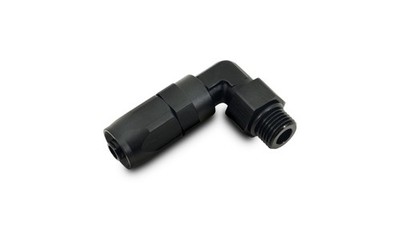 Vibrant Performance Male -8AN 90 Degree Hose End Fitting - 3/4-16 Thread (8)