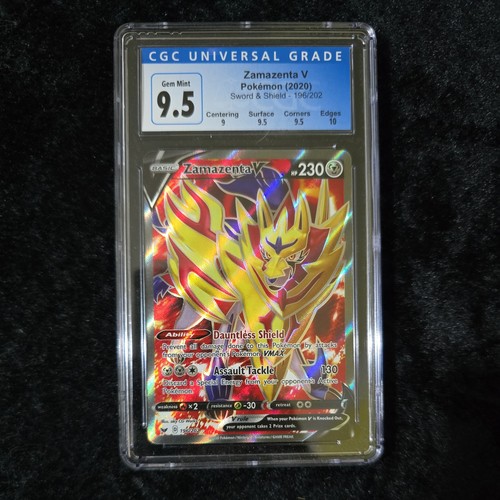 Zamazenta V graded CGC 9.5 for sale on eBay
