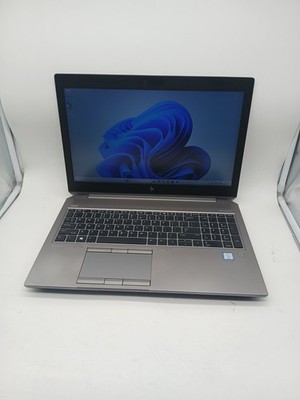 HP ZBook 15 G5  i7-8850H @2.60GHz 512GB SSD 32GB RAM P2000 Win 11 Pro