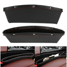 NEW Car Seat Gap Filler Seat Crevice Storage Box Pouch Bag Between Seats Console