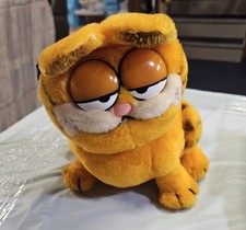 Vintage 1981 Dakin Garfield Plush Toy Sitting Cat Stuffed Animal 6"
