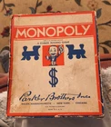 Parker Brothers 1936 Vintage Monopoly Game.  No Board