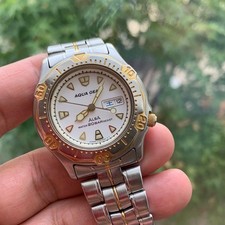 Seiko Alba Aqua Gear Diver Combination Model Rare 20 Bar