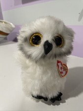 Ty Beanie Boos AUSTIN the Baby Owl 6-in MINT with MINT TAGS EasterToy Plush Cute