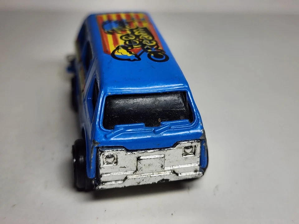 Vintage Summer Ice Cream Van Scale 1:80 Blue S8305 Dieccast Toy Vehicle Car Van - Image 2 of 4