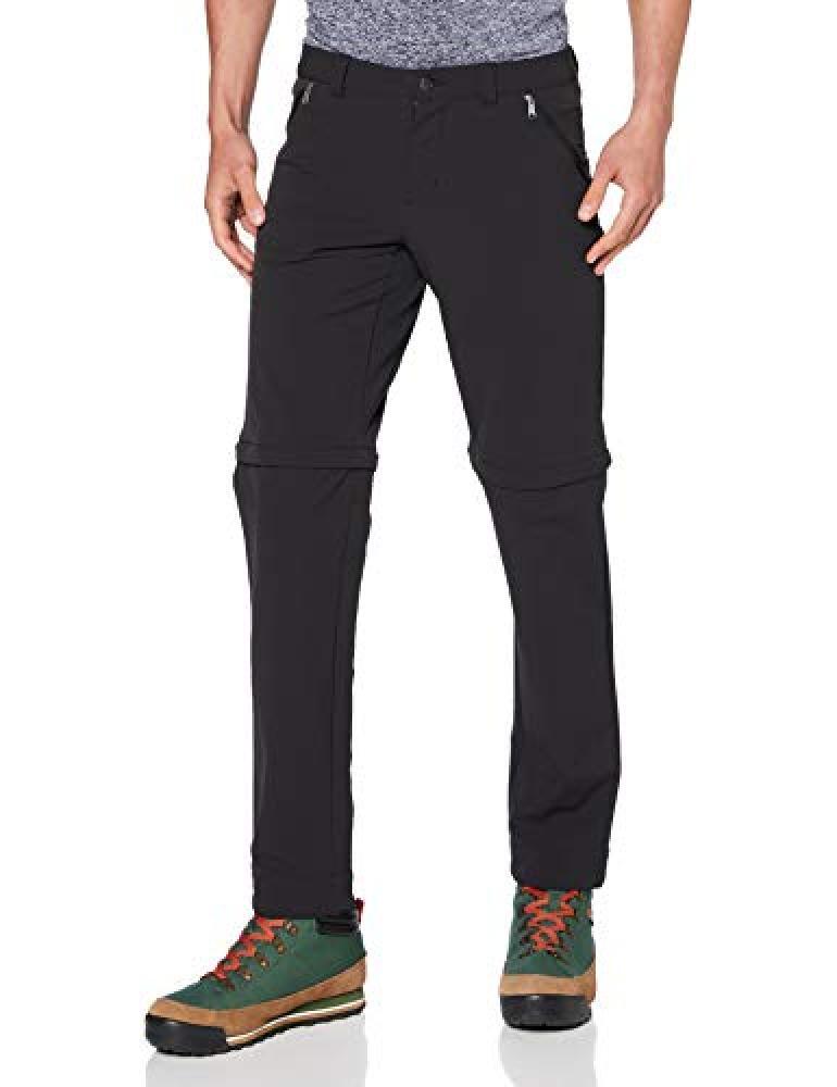 (TG. S) VAUDE Men's Yaki Winter ZO Pants, Pantaloni Uomo, Nero, S - NUOVO
