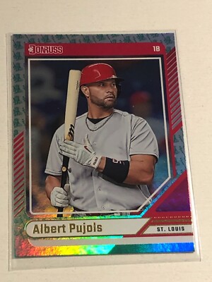 2024 Panini Donruss Liberty Foil Parallel Albert Pujols Angels