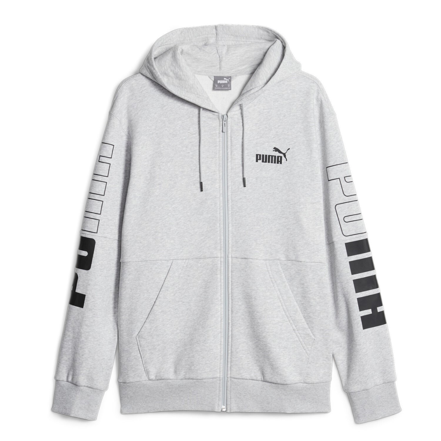 Мужская толстовка с капюшоном Puma Power Hoodie на молнии с капюшоном флисовая куртка с капюшоном 15190₽