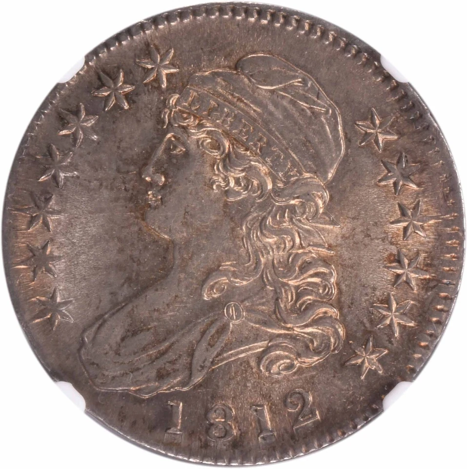 1812 Bust Silver Half Dollar MS61 NGC - Image 3 of 4