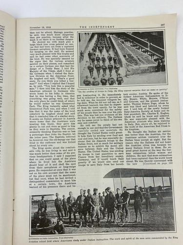 The independent harpers weekly Nov 16, 1918 world war 1 soldiers Army Navy - Picture 7 of 9