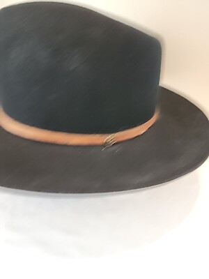 DT♪ FELTHAT フェルトキャップ 関税込 STETSON Mello Felt Hat - 100% Wool LG. 71/4-73/8 U.S.A. Made