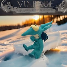 Vintage 97  Disney Genuine Disney Hercules "Panic" Demon 5" Plush Beanbag Villain