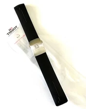Original Tissot T-Touch II T047420A Black Rubber Watch Band Strap Titanium Clasp