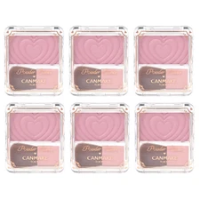Canmake Powder Cheeks P05 Classy Mauve Pink 1.8g Set of 6