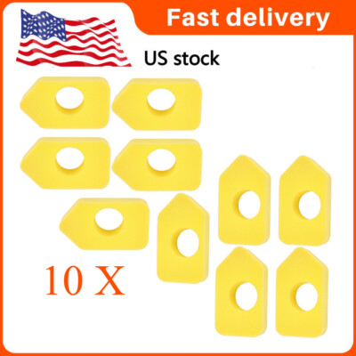 #ad 10PC Air Filter Foam For BRIGGS STRATTON 698369 4216 9B902 98902 10A982 3.5HP $7.64
