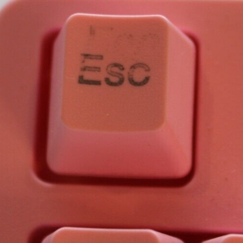 Used PBX Pink Keyboard, TESTED, WORKING