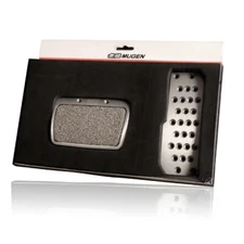 2pcs Aluminum Racing Pedal Brake Set Automatic A/T For Mu-gen Honda Acura