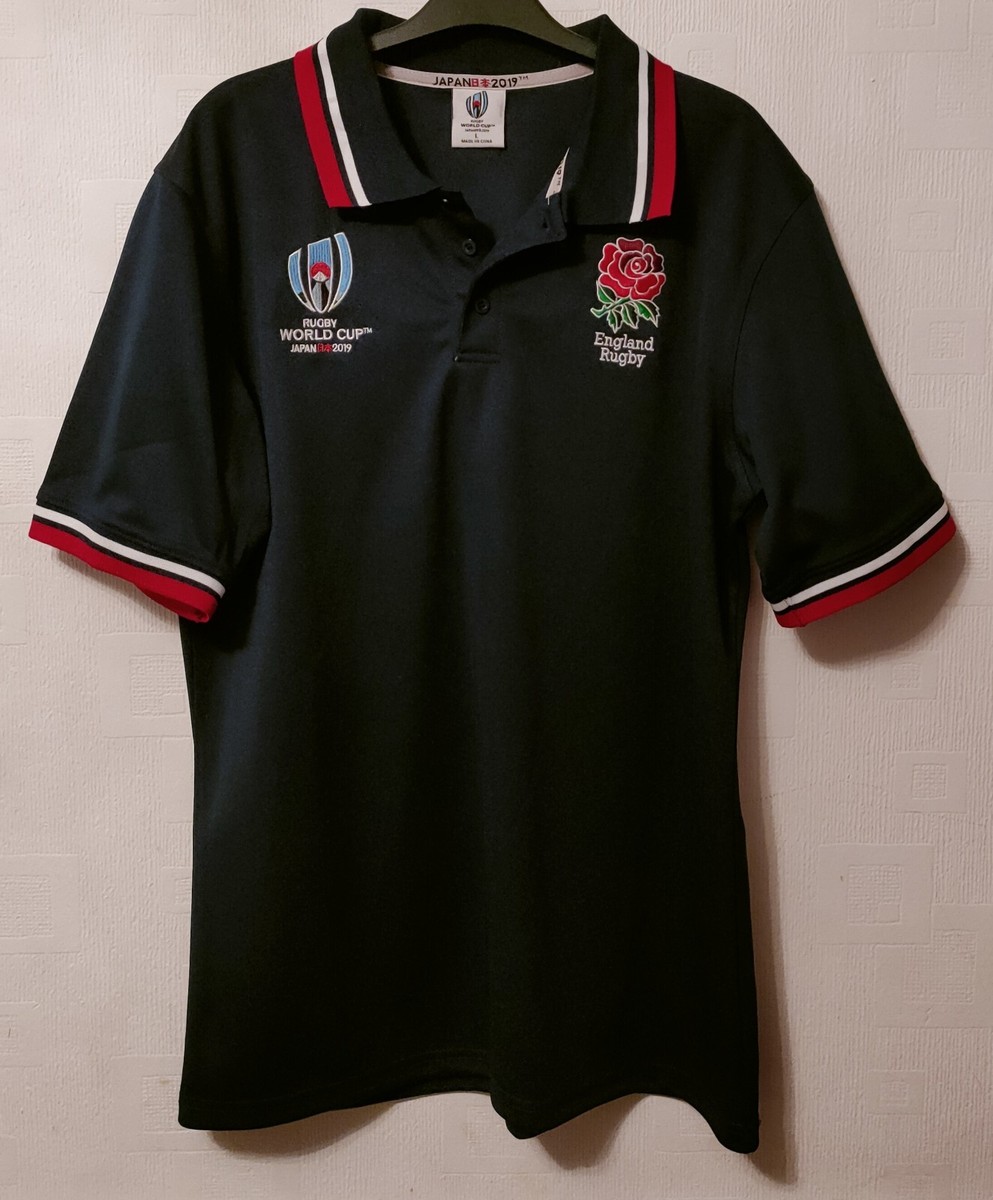 ENGLAND NATIONAL RUGBY UNION TEAM 2019 WORLD CUP JAPAN S/S NAVY