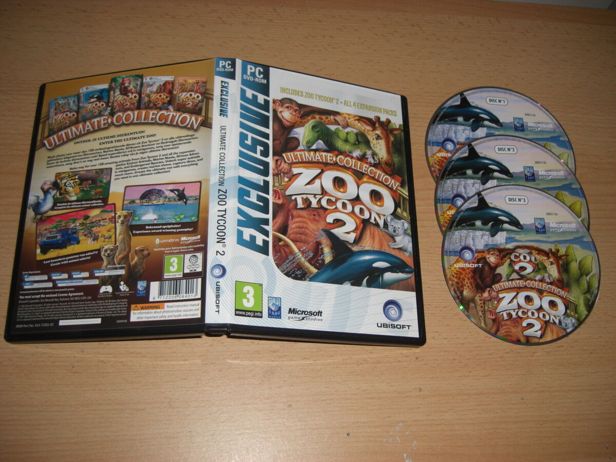 Zoo Tycoon 2 Ultimate Collection Animals Details by