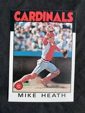 1986 Topps Traded #46T Mike Heath St. Louis Cardinals