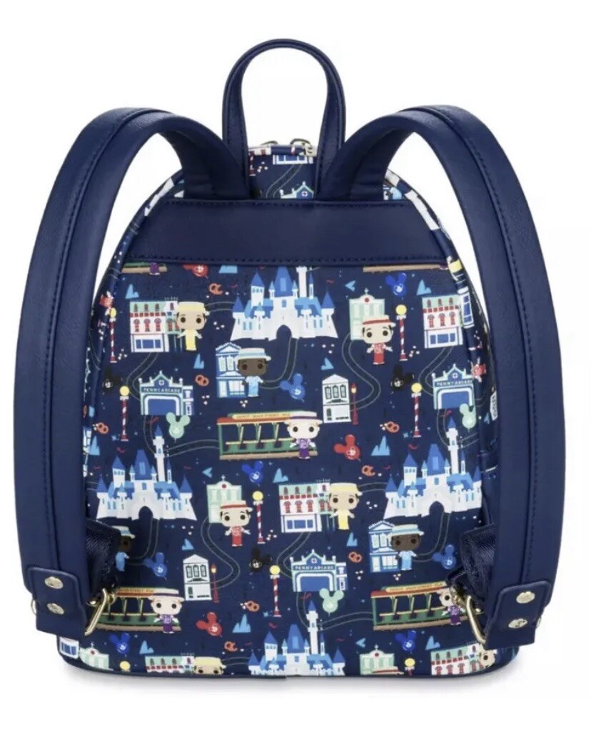 NWT. Loungefly Disney Parks Dapper Dan\'s Mini Backpack. s-l400.jpg main image 3