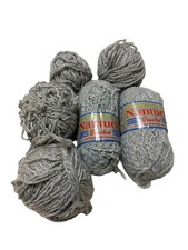 Nantucket Brushed Worsted Weight Yarn Lot Gray