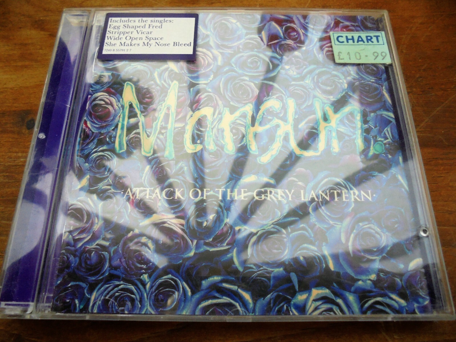 MANSUN ATTACK OF THE GREY LANTERN MUSIC CD